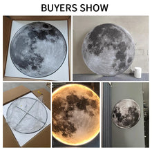 Load image into Gallery viewer, LED Moon Wall Lamp for Indoor Lighting, Bedroom, Living Room, and Decoration Fixture
