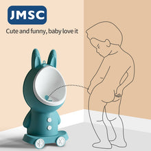 Load image into Gallery viewer, Baby Rabbit Potty Stand Toilet for Vertical Urinal Kids Training Boys in the Bathroom for Wall-Mounted and Travel Toddler
