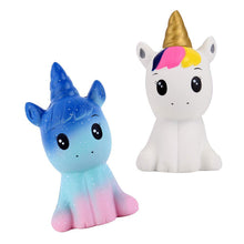 Load image into Gallery viewer, Squishy Cute Unicorn a Simulation Animal Slow Rising Cream Scented Doll
