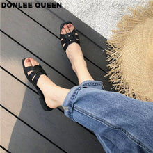 Load image into Gallery viewer, Women Casual Open Toe Leisure Slides
