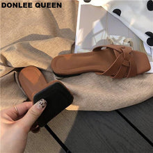 Load image into Gallery viewer, Women Casual Open Toe Leisure Slides
