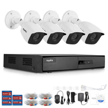 Load image into Gallery viewer, DVR CCTV System 4PCS 2MP IP66 Waterproof Outdoor Security Cameras 1080P Surveillance Kit
