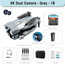 Load image into Gallery viewer, Brushless 4K Professional Drone  with HD Optical Camera Optical Flow with Folding RC Quadcopter
