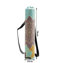 Load image into Gallery viewer, Canvas Printed Drawstring Yoga Mat Bag
