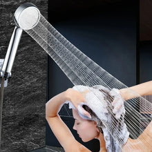 Load image into Gallery viewer, High Pressure Rainfall Shower Head with Chrome Holder
