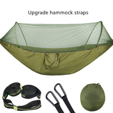 Load image into Gallery viewer, Camping Sleeping Hammock with Mosquito Net and Pop-Up Light Portable Camping Stuff
