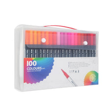 Load image into Gallery viewer, Color Marker Set for Art Painting with Double Head Brush Pens Drawing Professional Stationery
