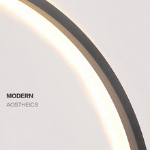 Load image into Gallery viewer, Modern LED Decor Wall Lamp For Bedroom, Living Room, Home Nordic Round Ring Design
