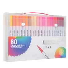 Load image into Gallery viewer, Color Marker Set for Art Painting with Double Head Brush Pens Drawing Professional Stationery
