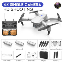 Load image into Gallery viewer, Pro RC Drone 4K With 1080P Wide Angle HD Camera Foldable Helicopter with WIFI
