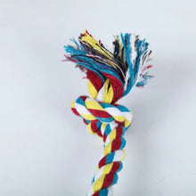 Load image into Gallery viewer, Durable Hemp and Cotton chew toy knot a rope for Cleaning Teeth
