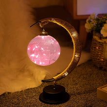 Load image into Gallery viewer, 3D LED Moon Night Lights with Stand, Lunar Fairy Lamp
