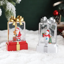 Load image into Gallery viewer, Snow Globe Gift Box Shape for Table Top Decor
