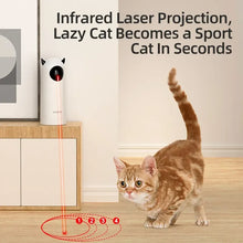 Load image into Gallery viewer, Smart Interactive Cat Toys for Indoor Teasing with LED Laser
