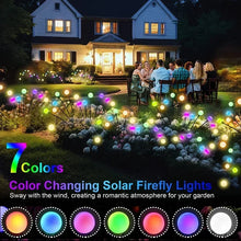 Load image into Gallery viewer, Outdoor Solar Waterproof LED Starburst Firefly Lights for Lawn Garden and Path Landscape
