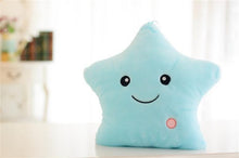 Load image into Gallery viewer, Creative Luminous Plush Star Pillow, Soft Colorful Stuffed Cushion
