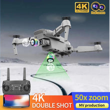 Load image into Gallery viewer, PRO Drone Professional 10K HD Camera 6km WIFI Folding Height Fixed Quadcopter with Remote Control
