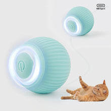 Load image into Gallery viewer, Self-Moving Cat Toys  with Electric Rolling Ball for Interactive Training
