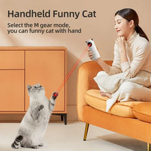 Load image into Gallery viewer, Smart Interactive Cat Toys for Indoor Teasing with LED Laser
