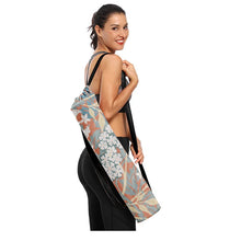 Load image into Gallery viewer, Canvas Printed Drawstring Yoga Mat Bag
