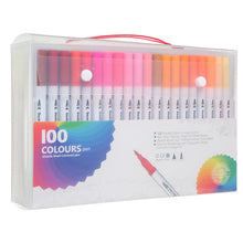 Load image into Gallery viewer, Color Marker Set for Art Painting with Double Head Brush Pens Drawing Professional Stationery
