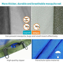 Load image into Gallery viewer, Camping Sleeping Hammock with Mosquito Net and Pop-Up Light Portable Camping Stuff
