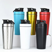 Load image into Gallery viewer, Stainless Steel Protein Shaker Cup with Mixer
