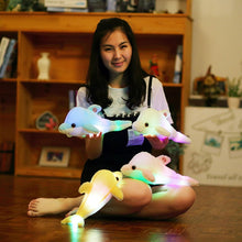 Load image into Gallery viewer, Creative Luminous Plush Star Pillow, Soft Colorful Stuffed Cushion
