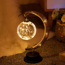 Load image into Gallery viewer, 3D LED Moon Night Lights with Stand, Lunar Fairy Lamp
