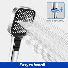 Load image into Gallery viewer, High Pressure Shower Head with 7 Modes and One Key Stop Button for Bathroom
