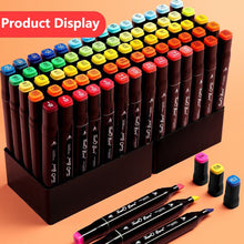 Load image into Gallery viewer, Color Marker Set for Art Painting with Double Head Brush Pens Drawing Professional Stationery
