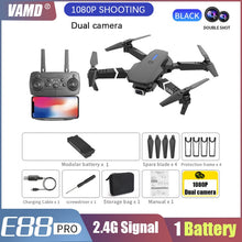 Load image into Gallery viewer, PRO Drone Professional 10K HD Camera 6km WIFI Folding Height Fixed Quadcopter with Remote Control
