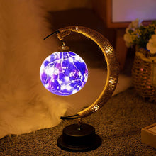 Load image into Gallery viewer, 3D LED Moon Night Lights with Stand, Lunar Fairy Lamp
