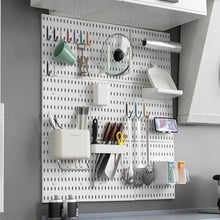 Load image into Gallery viewer, DIY Pegboard Accessories with Hanging Shelf, Storage Hooks, and Wall Organizer
