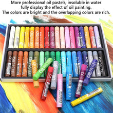 Load image into Gallery viewer, Artist Soft Oil Pastel Set, Professional Painting for Drawing Graffiti with Art Crayons Washable Round Non Toxic Sticks
