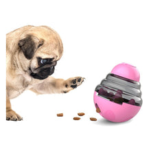 Load image into Gallery viewer, Interactive Pet Toy that Increases  IQ Treat Ball with Feed Bowl Tumbler Food Dispenser for Training
