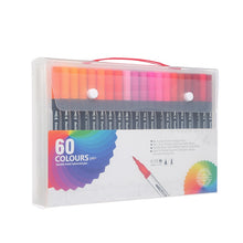 Load image into Gallery viewer, Color Marker Set for Art Painting with Double Head Brush Pens Drawing Professional Stationery
