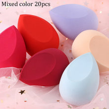 Load image into Gallery viewer, Makeup Sponge with Marbling Water-drop Shape for Foundation, Concealer, and Mix Powder Cosmetic Puff Blender
