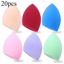 Load image into Gallery viewer, Makeup Sponge with Marbling Water-drop Shape for Foundation, Concealer, and Mix Powder Cosmetic Puff Blender
