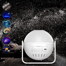 Load image into Gallery viewer, LED Star Projector Night Light with 6 in 1 Planetarium Starry Skies
