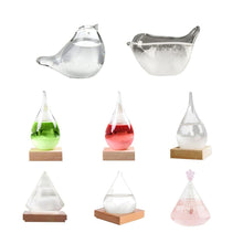 Load image into Gallery viewer, Storm Glass Bird-Shape Weather Forecaster Station Crystal Droplet Liquid Barometer
