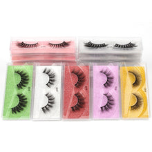 Load image into Gallery viewer, Mink Eyelashes 10/30/50/100pcs 3d Lashes, false Eyelashes, Makeup In Bulk
