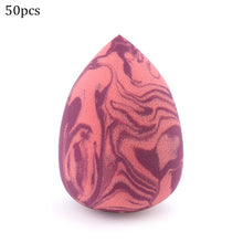 Load image into Gallery viewer, Makeup Sponge with Marbling Water-drop Shape for Foundation, Concealer, and Mix Powder Cosmetic Puff Blender
