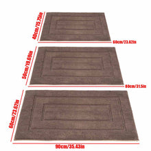 Load image into Gallery viewer, Soft Bathroom Mat Floor Set for Home and Shower, Cotton Water Absorbent Rug with Anti-slip Bottom
