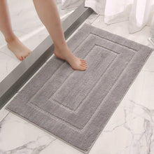 Load image into Gallery viewer, Soft Bathroom Mat Floor Set for Home and Shower, Cotton Water Absorbent Rug with Anti-slip Bottom
