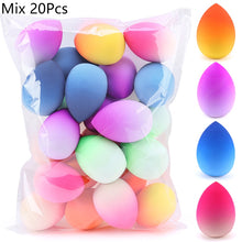 Load image into Gallery viewer, Makeup Sponge with Marbling Water-drop Shape for Foundation, Concealer, and Mix Powder Cosmetic Puff Blender
