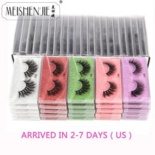 Load image into Gallery viewer, Mink Eyelashes 10/30/50/100pcs 3d Lashes, false Eyelashes, Makeup In Bulk
