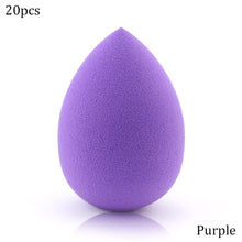 Load image into Gallery viewer, Makeup Sponge with Marbling Water-drop Shape for Foundation, Concealer, and Mix Powder Cosmetic Puff Blender
