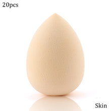 Load image into Gallery viewer, Makeup Sponge with Marbling Water-drop Shape for Foundation, Concealer, and Mix Powder Cosmetic Puff Blender
