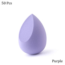 Load image into Gallery viewer, Makeup Sponge with Marbling Water-drop Shape for Foundation, Concealer, and Mix Powder Cosmetic Puff Blender
